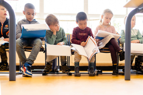 Samen lezen in de klas